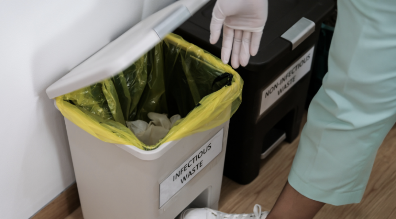 medical waste bin